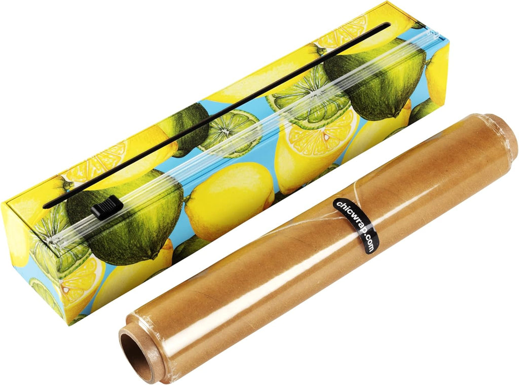 Lemon Style - Plastic Wrap Dispenser - Includes 12"x250' roll