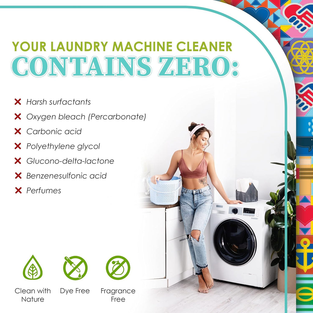 Laundry Washing Machine Cleaner & Deodorizer
