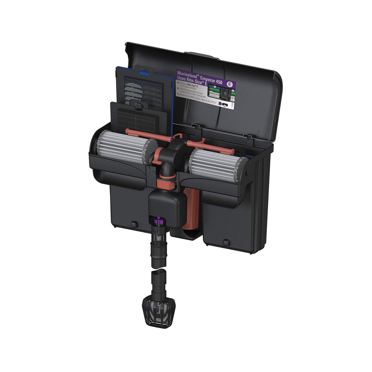 Bio-Wheel Penguin 450 GPH Power Aquarium Filter