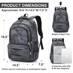 Kids Lightweight Durable Elementary Student School Backpack