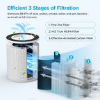 Official Certified Replacement HEPA Filter for B-D02L/B-D02 Air Purifier (2-PACK)
