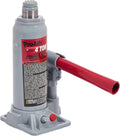 B-004D Grey Hydraulic Bottle Jack for Truck - 4 Ton Capacity