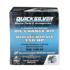 Quicksilver 10W-30 Oil Change Kit for Mercury/Mariner 150hp Outboards