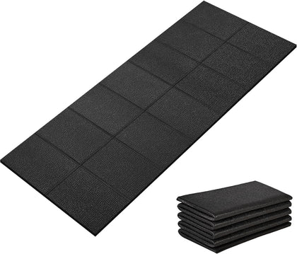 Treadmill Mat 68"x24", WERCHO Foldable Walking Pad Mat for Carpet Hardwood Floors 4mm Heavy-Duty Exercise Equipment
