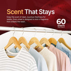 Dryer Sheets for Women - B.accarat Inspired Scent Long Lasting by Perfa