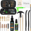 Gun Cleaning Kit 9mm,.22,.357,.38,.45 with Gun Oil 1 oz. & CLP Cleaner Lubricant 2 oz. Handgun Shotgun Rifle and