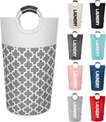90L Light Laundry Basket (13 Colors), Waterproof Laundry Hamper, Laundry Bag with Padded Handles, Clothes Hamper