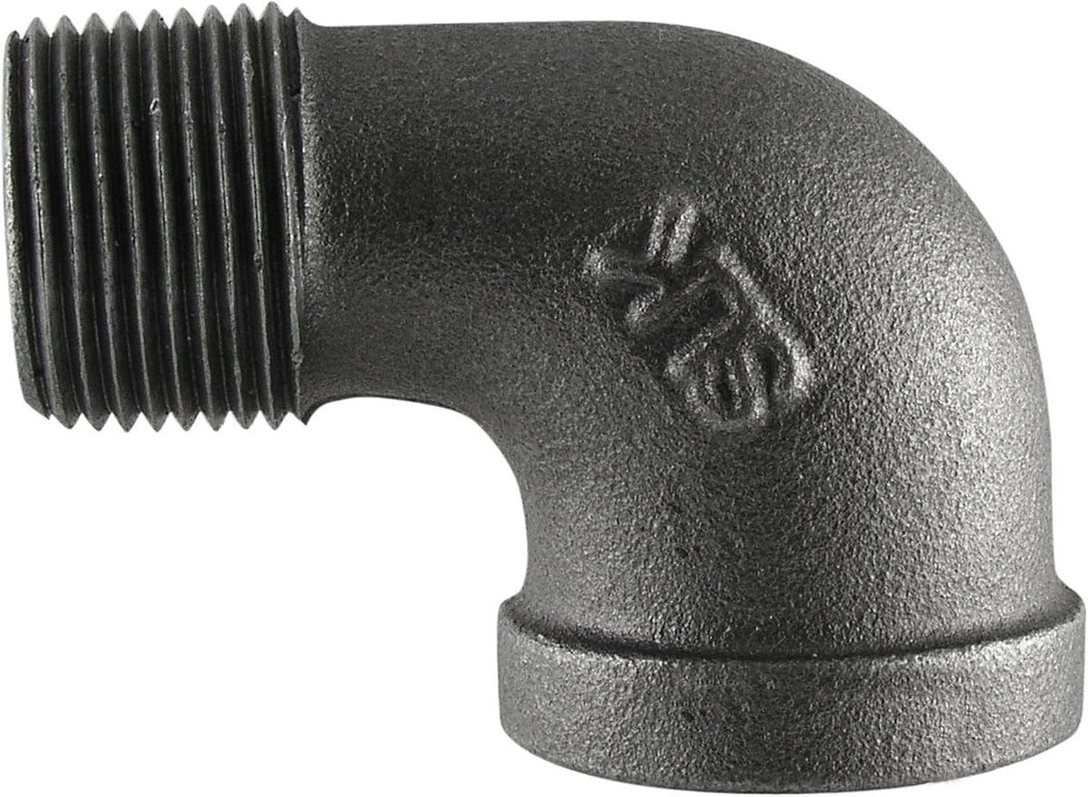 Southland 520-307HC 90 Degree Street Elbows, 1-1/2", Black