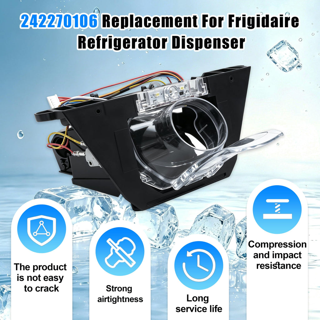 242270106 Ice and Water Dispenser Replacement for Frigidaire Refrigerators