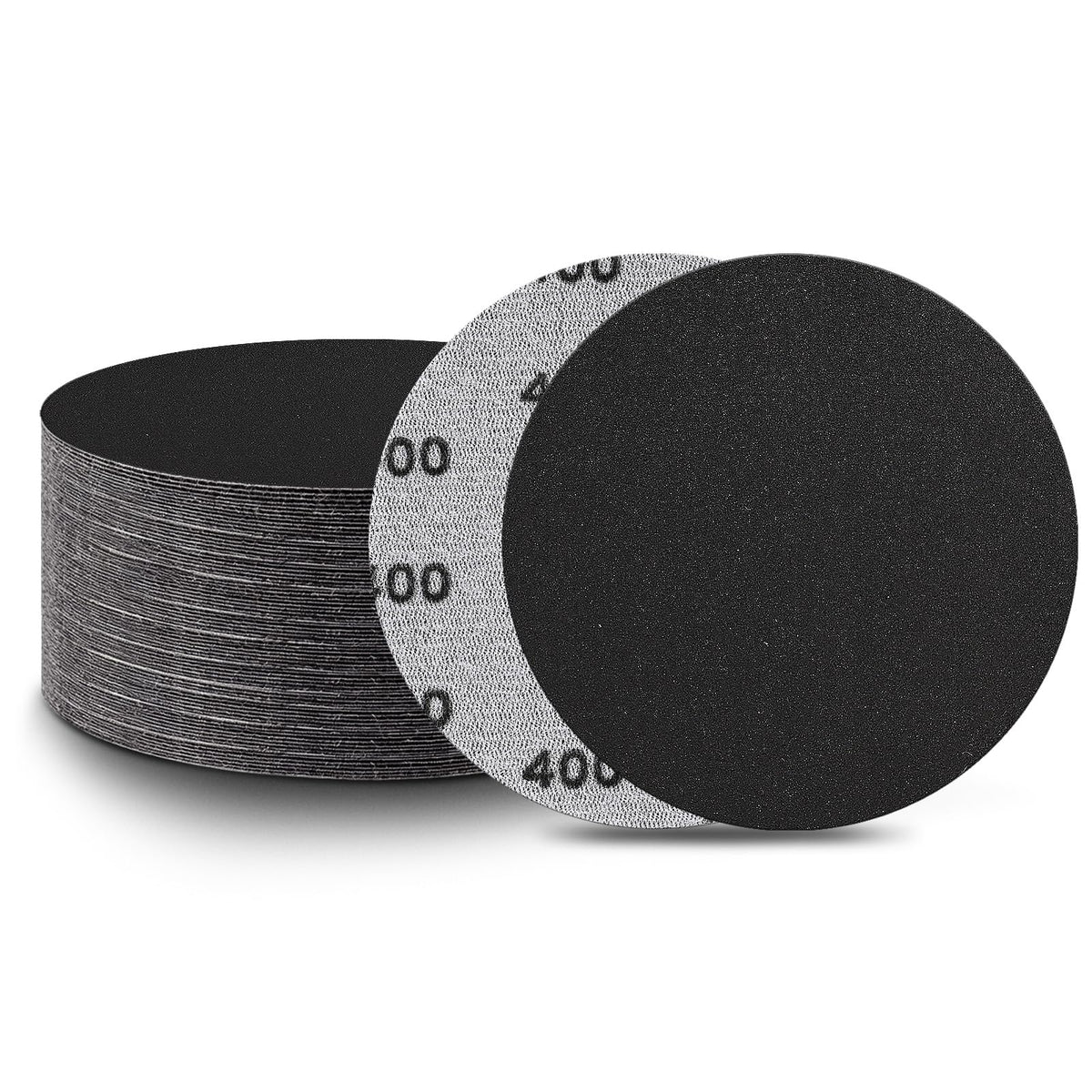 100 PCS 400 Grit 3 Inch Hook and Loop Sanding Discs