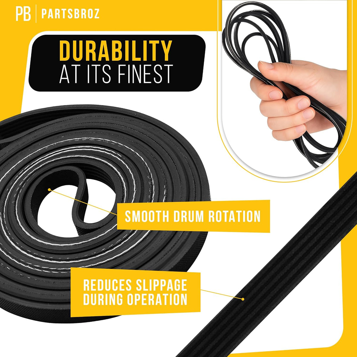 Dryer Drive Belt for Maytag MEDP576KW0
