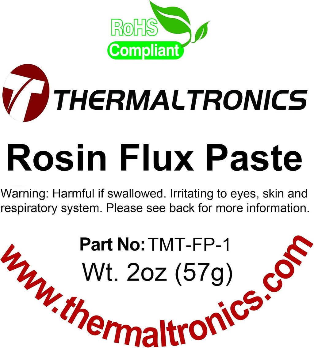 Thermaltronics TMT-FP-1 Rosin Flux Paste, 2.0 oz (57 g)