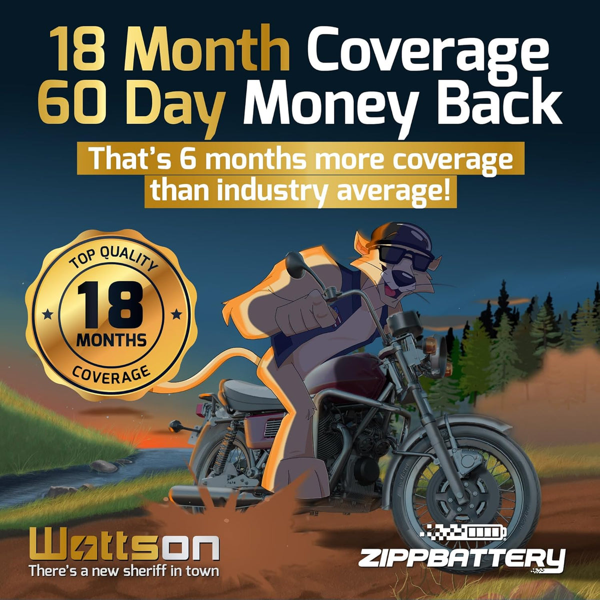 ZIPPBATTERY YTX30L-BS 12V 385 CCA AGM – Maintenance-Free 30Ah Battery for Harley, ATV, UTV, Jet Ski – T3 Nut & Bolt Terminal – Fits Harley Road King, Polaris Sportsman 850, Can-Am Outlander