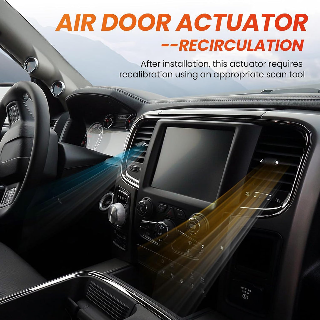 HVAC Blend Door Actuator Replaces 604-002 Fit for Dodge Ram Durango