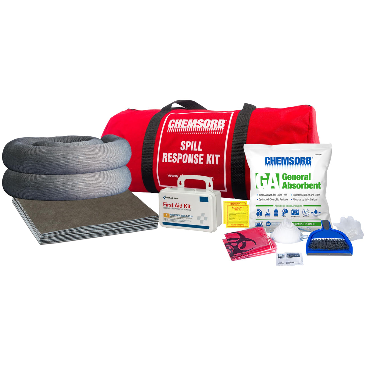 CHEMSORB Heavy Duty Biohazard Spill Kit