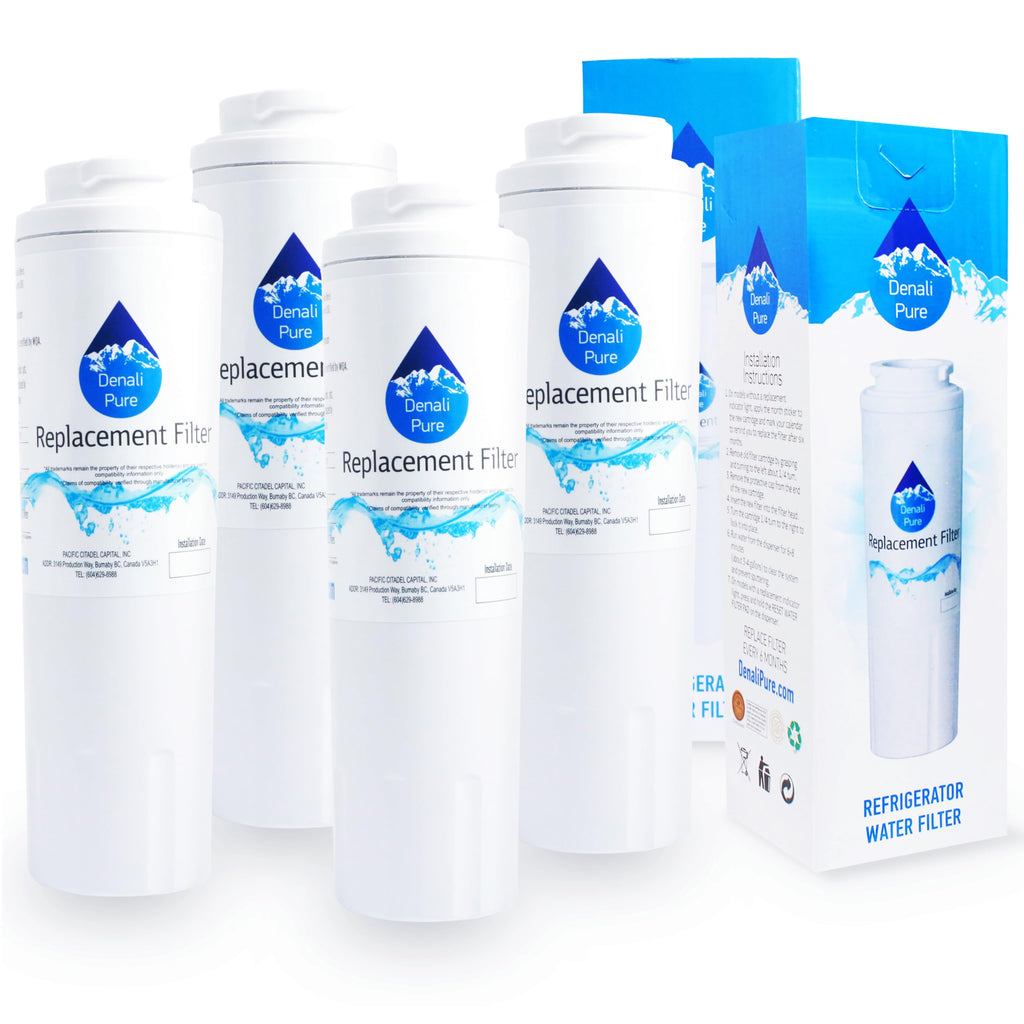 4-Pack Water Filter Replacement for Amana ACD2234HRS Refrigerator