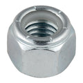 1/2"-13 (50 Pack) Nylock Hex Nuts, Grade 2, Nylon Insert Locknut by Makers Bolt