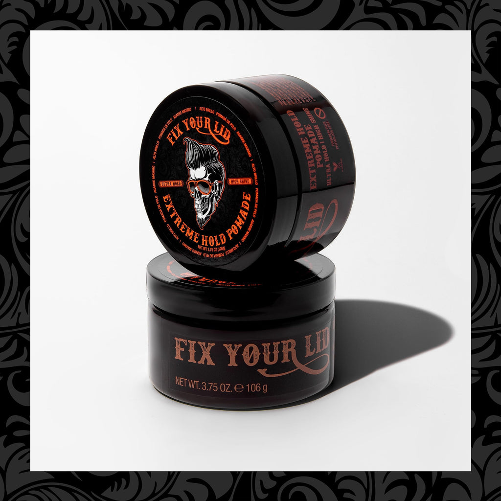 Extreme Hold Hair Pomade for Men, High Shine, 3.75 oz