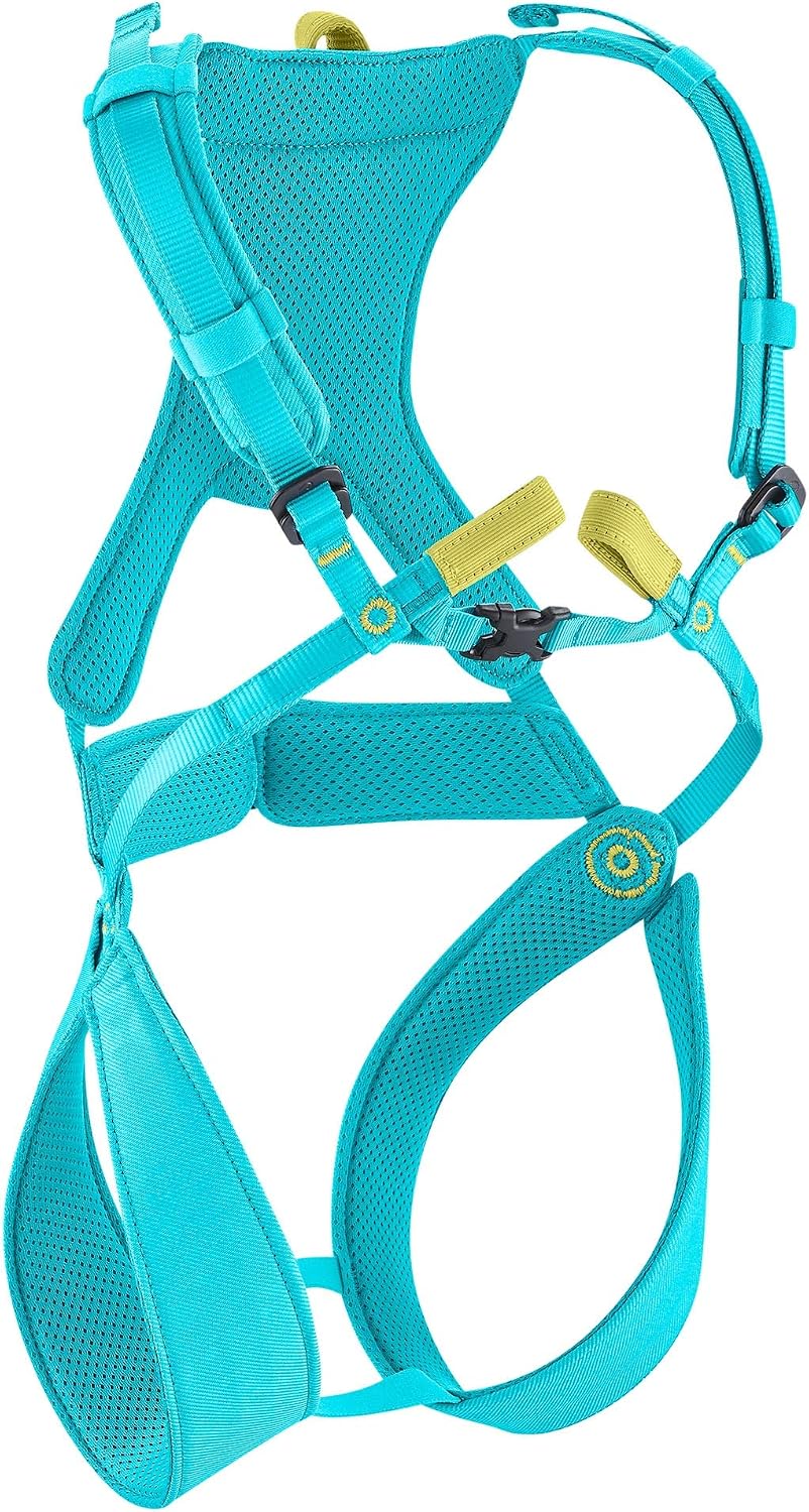 Fraggle III Kid's Full Body Climbing Harness - Icemint 2X-Small
