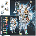 1000 Piece Cristiano Ronaldo Jigsaw Puzzle Soccer Legend Iconic Celebration, CR7 Wall Art Collector's Premium Edition