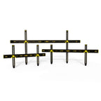 Picture Hanging Tool with Built in Level, Black, 36 inch