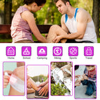 First Aid Kit 300PCS Car Home Camping Essentials Purple 1st Aid