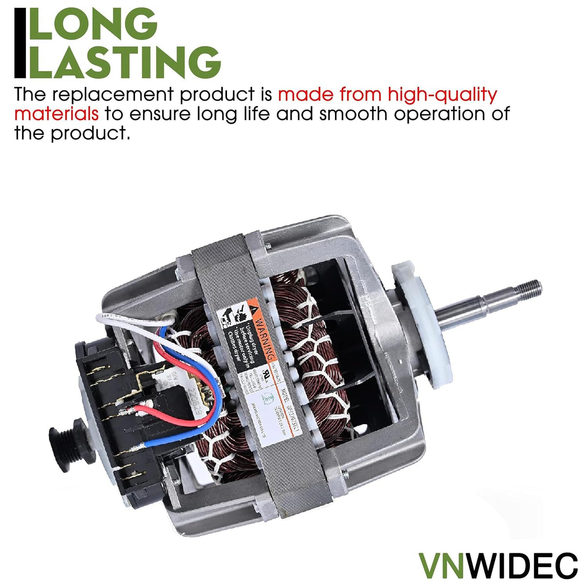 Dryer Motor for Samsung DV48H7400EW DV219AEW DV42H5000GW DV338AEB