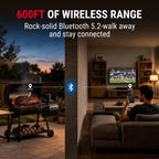 600FT Wireless Meat Thermometer for Cooking with 2 Thinner Probes