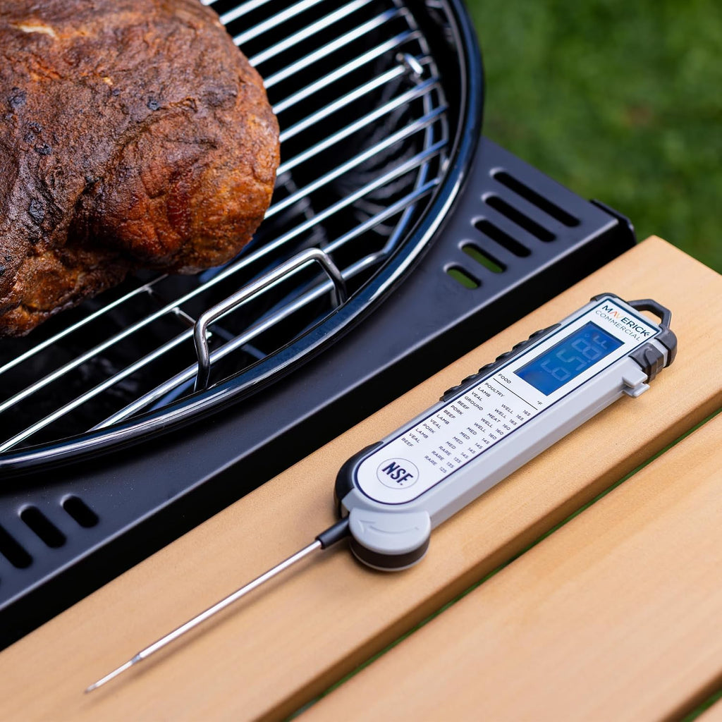 Pro‑Temp Digital Meat Thermometer PT‑100BBQ, Instant Read with Backlit Display, Oven Safe, Calibration Feature