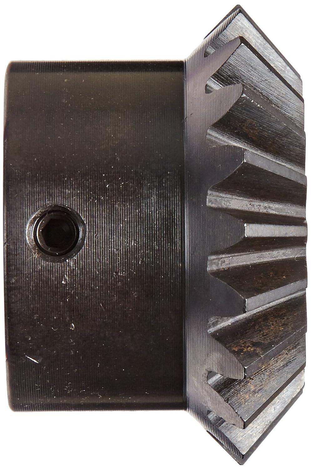Martin HMK824A Miter Gear, 20° Pressure Angle, High Carbon Steel, Inch, 0.640" Face, 1" Bore Diameter, 3" Pitch Diameter, 3.18" Outer Diameter, 24 Teeth
