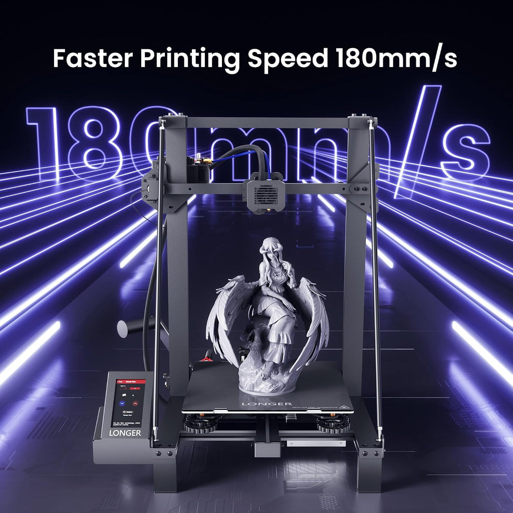 LK5 Pro 3D Printer Fully Open Source Motherboard Upgrade to TMC 2209 4 Silent Driver, DIY for Families and Schools
