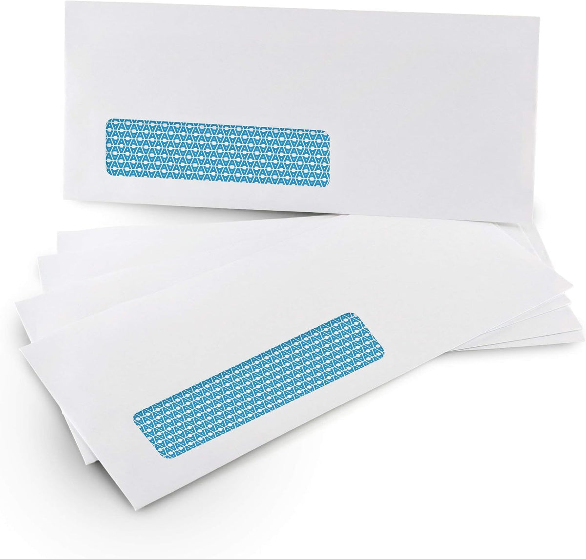 #10 Single Left Window Envelopes, Gummed Closure #10 Envelopes 500ct