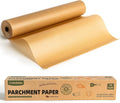 Parchment Paper Roll for Baking, 15 In Unbleached Parchment Paper