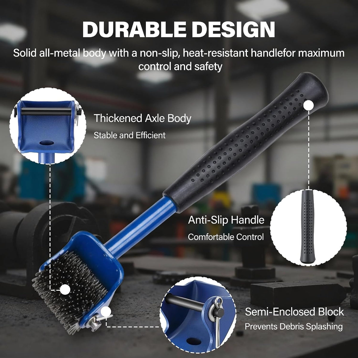Grinding Wheel Dressing Tool with 25 Star Blades for Bench Grinder