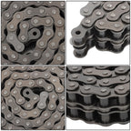 Rrbuscore 80-2 10 Feet Roller Chain Carbon Steel Double Strand