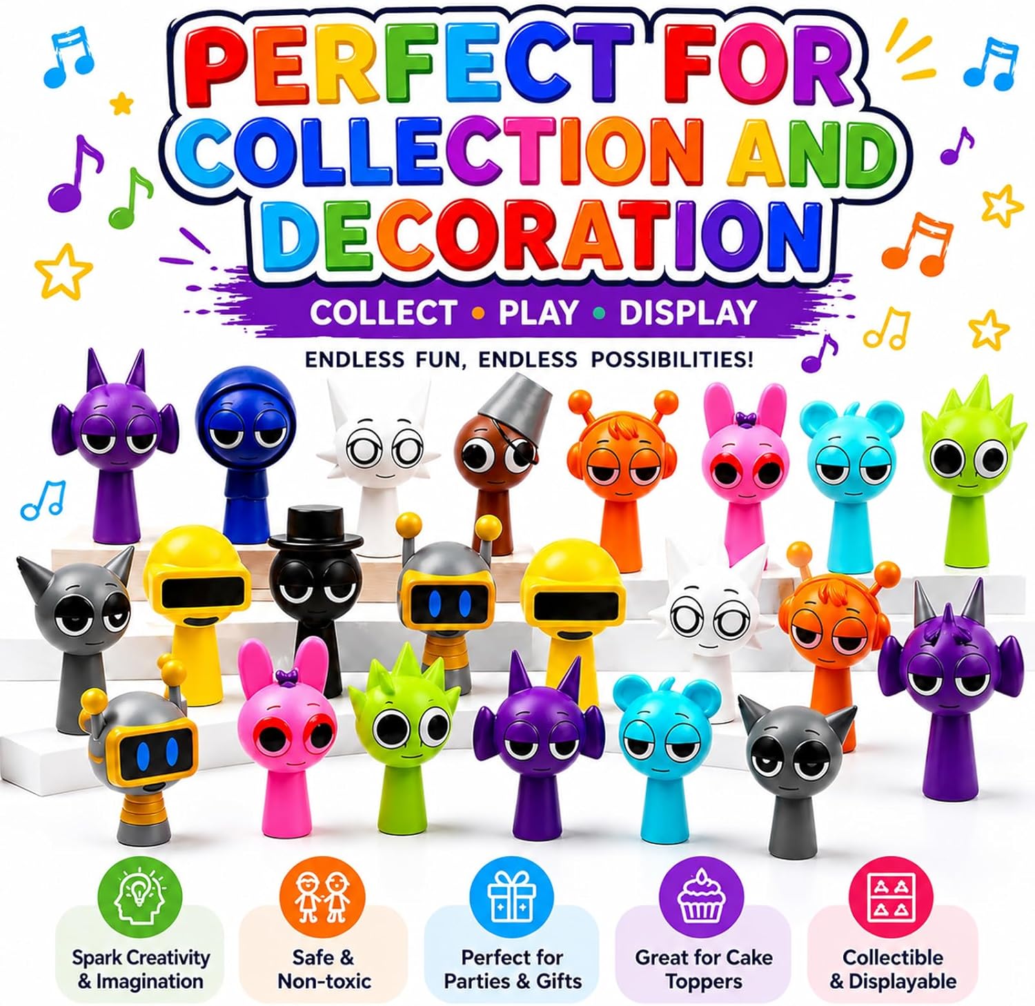 Action Figures Mystery Box,Mystery Box,Office Room Figurine Decor for Adults