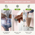 Frost Ice Cream Maker & Slushie Machine, Soft Serve, Sorbet, Margaritas, Milkshakes, Frozen Yogurt, No Pre-Freezing