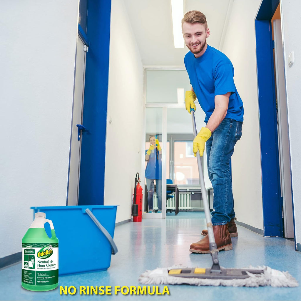 Professional Series Neutral pH No Rinse Floor Cleaner Concentrate, 1 Gallon