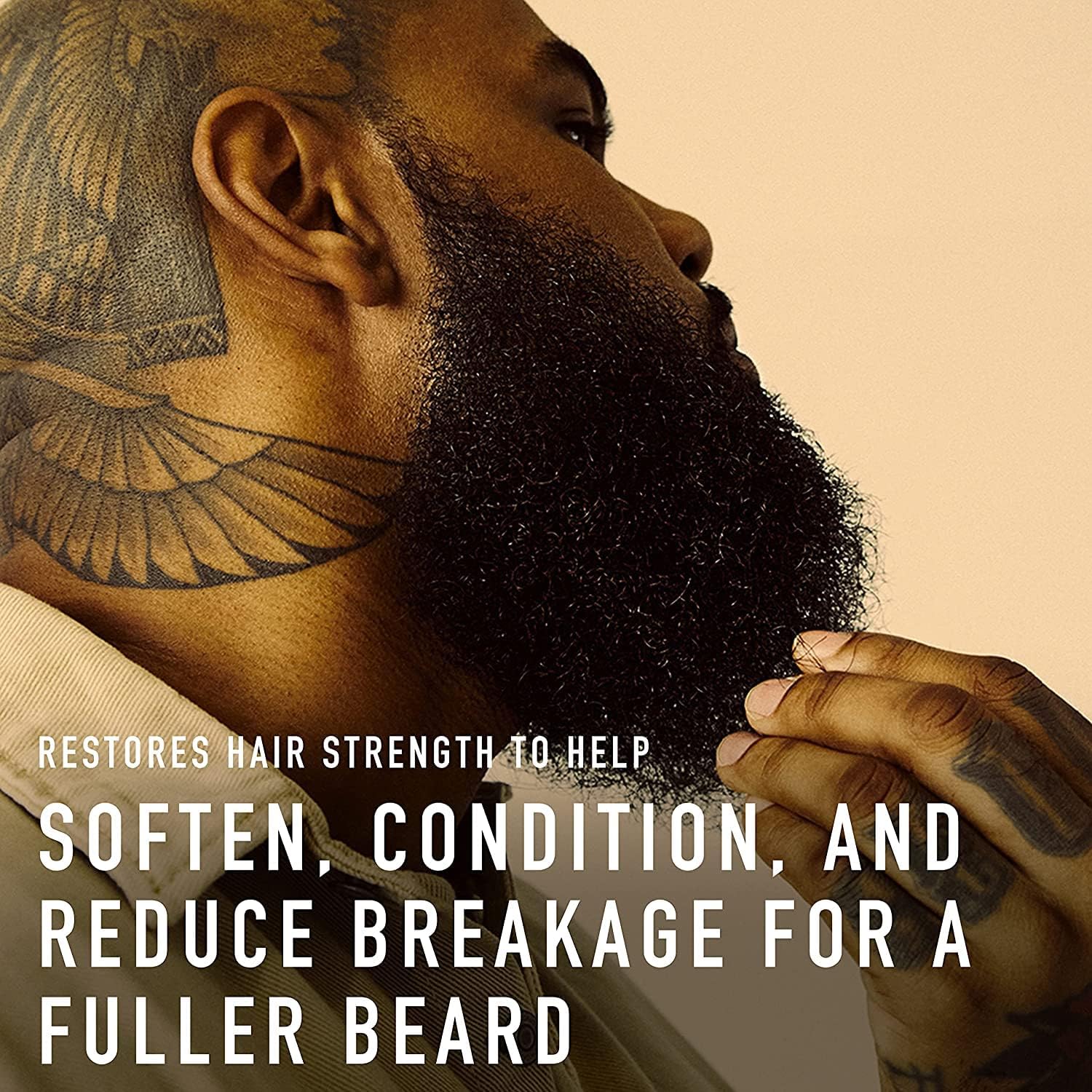 Mens Beard Grooming Kit - Includes Beard Conditioner, Hair Nourishing Pomade, and Beard Oil to Soften, Hydrate and