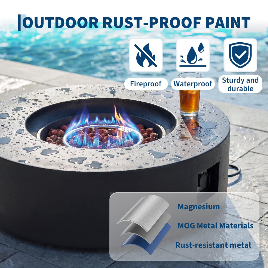 48 Inch Outdoor Fire Pit Fire Table
