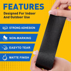Black Gaff Tape 5 Pack, 3 Inch x 30 Yards Gaffers Tape, No Residue