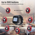 T128 Restaurant Pager System, Wireless Call System, 10 Buttons