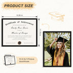 8.5x11 Picture Frame 20 Pack, Certificate Diploma Document Frames