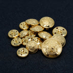 14 PCS Gold Blazer Buttons for Sewing 23mm & 18mm JS352