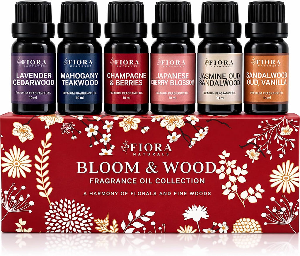 Premium Fragrance Oil Set for Candle Making, Soap, Wax Melts and Diffusers | Concentrated Scented Oils for Home