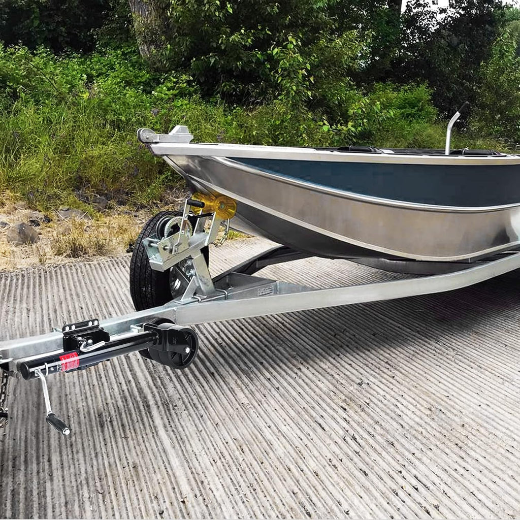 2000lbs Trailer Jack with Wheel, Heavy Duty Swivel Boat Jack