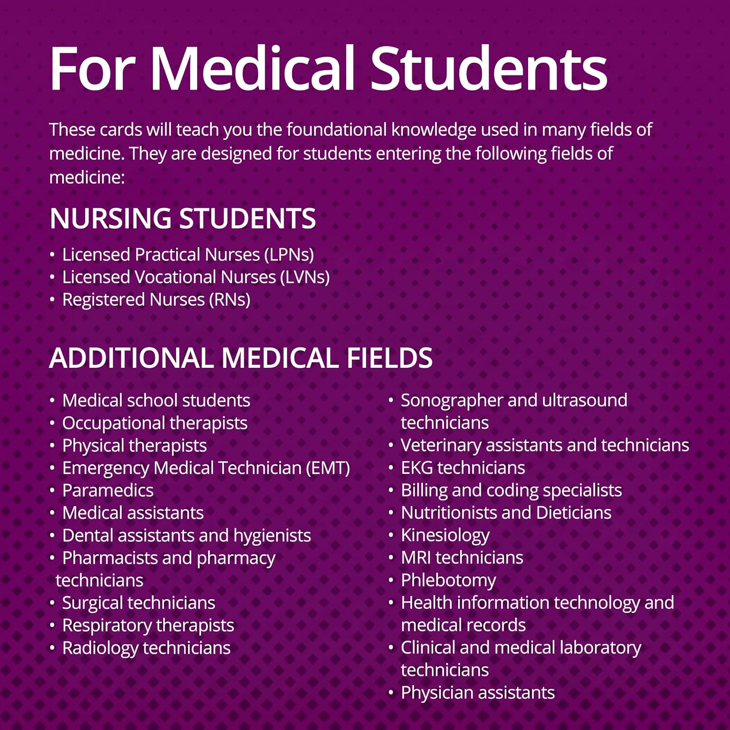Medical Terminology Flash Cards – 559 prefixes, Roots, suffixes, Key Terms - Plus 397 Examples and 159 Easy