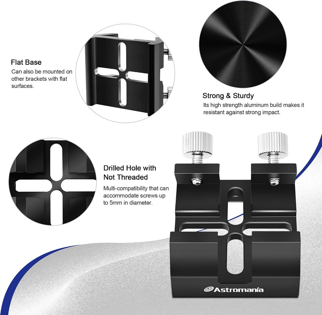 Finder Scope Mount Universal Dovetail Base for Optical Telescope | Telescope Dovetail Finder Base, Fit Optical