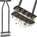 Knee-Friendly Lawn Aerator Tool, Spring Loaded Self-Cleaning Spike Aerator | Manual Lawn Aerator for Yard, Soil