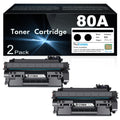 CF280A 80A Toner Cartridge Black High Yield, Replacement for HP 80A